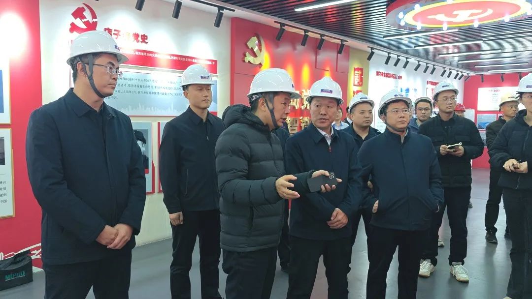 縣委副書記、縣長孫戰勇調研眾鑫發數智化推進工作